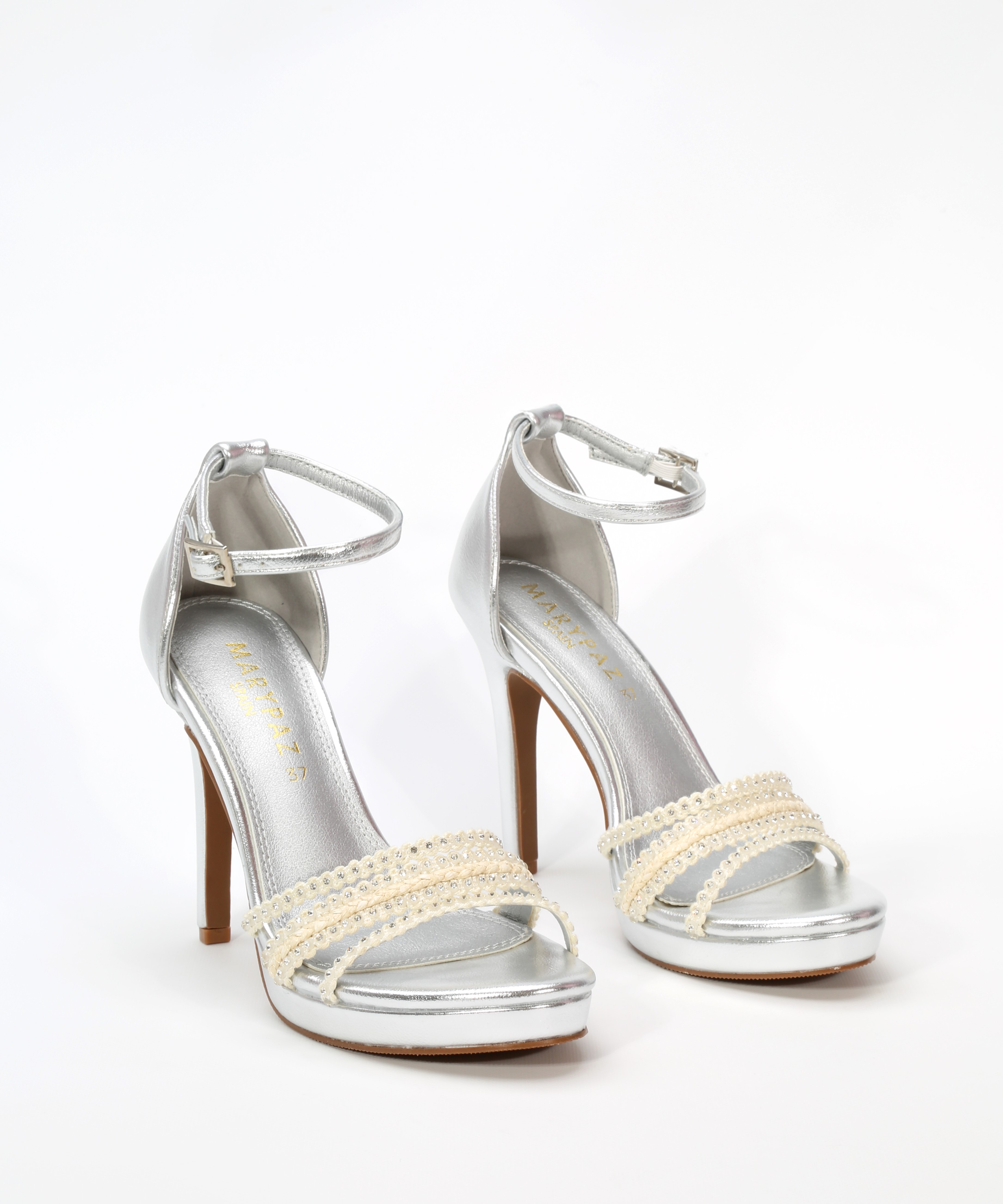 Sandalias plataforma strass image number null